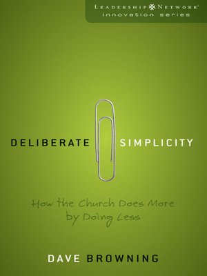 cover image of Deliberate Simplicity